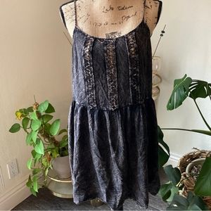 Anthropologie Finn & Clover Strappy Mini Dress